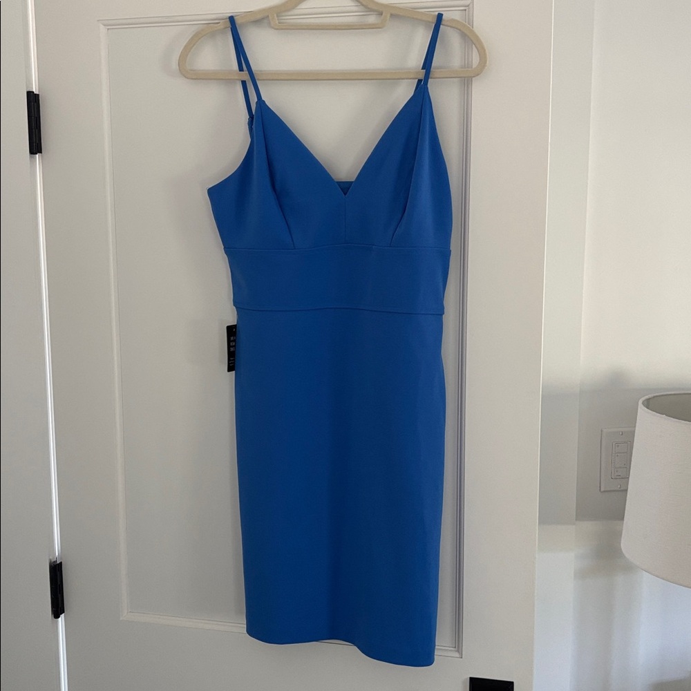 NWT blue EXPRESS dress, size Medium